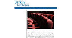Desktop Screenshot of barkinlawgroup.com